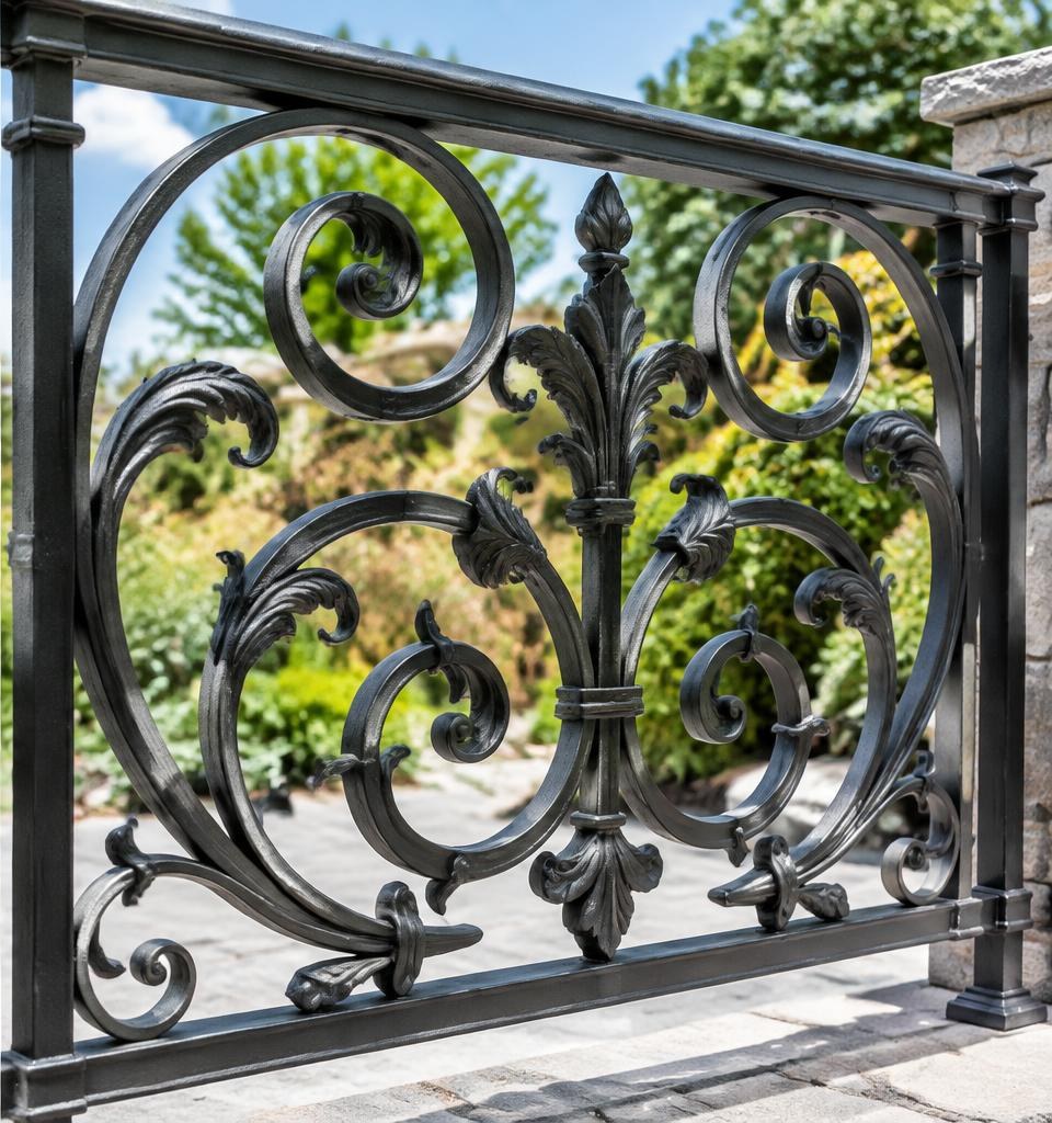 Editorial illustration for Ornamental Ironwork in Raleigh: Planning Custom Metal Details